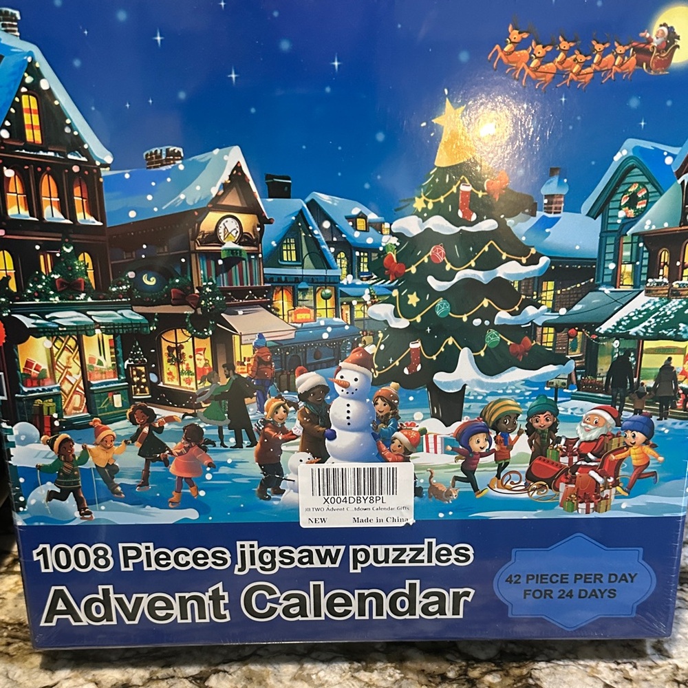 Advent Calendar 1008 Pieces Jigsaw Puzzle